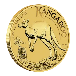 2024 Kangaroo 1 ozt gullmynt